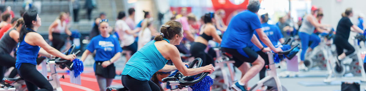 Ride to Cure Kids Indoor Cycling Event at the TRACK at New