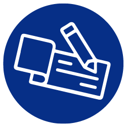 check writing icon