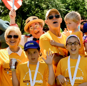 Tom May, president and CEO, at the 2013 walk