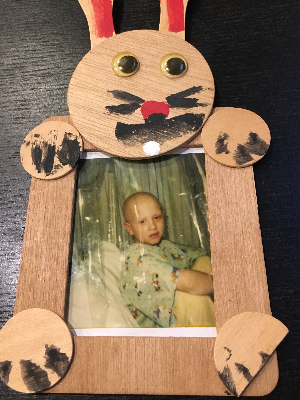Me back in 1990 before my bone marrow transplant at Boston Children's