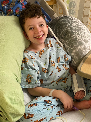 Here is a photo from our most recent inpatient stay. It is so reassuring to know that BCH will always be there to provide exceptional care.