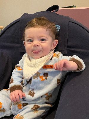 Our happy heart warrior!