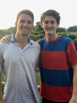 Spencer (left) and Luke (right) Shea - Nantucket 2018