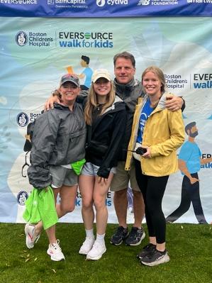 Rae fam at the 2024 Walk