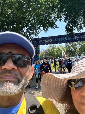 Almas and I on last years Walk for Boston Childrens Hospital.  On Sunday, June 8, we will do it again!