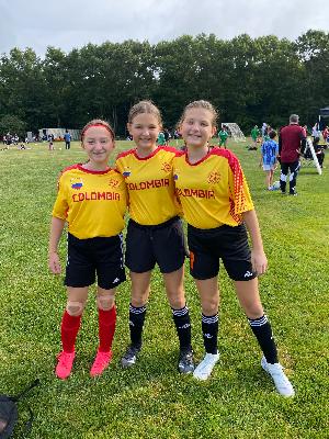 Devereaux (left), Maisie (center), Audrey (right)
