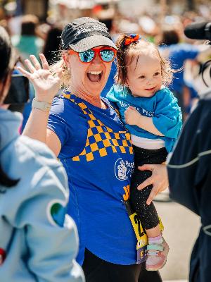 Boston Marathon 2025 - Auntie and Viv