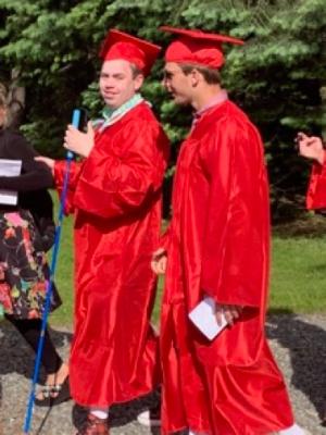 Harry and I at WHS Graduation (2019)