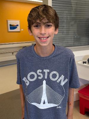 Ari at discharge August 2025